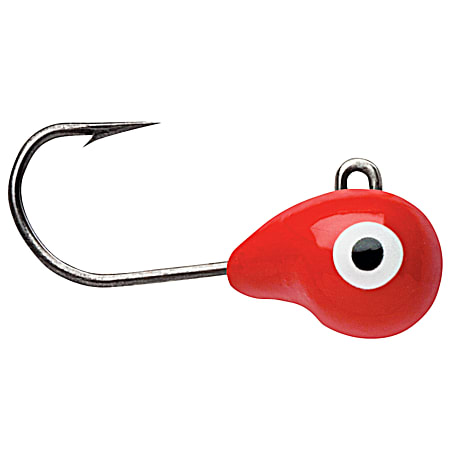 Tungsten Tubby Jig – Glow Red