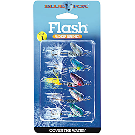 Blue Fox Flash Spinner Kit