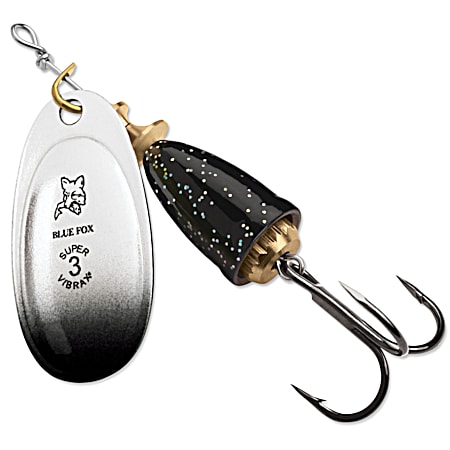 Blue Fox Black Chartreuse Candyback Classic Vibrax Spinner