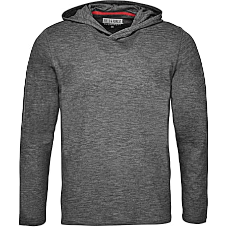 Men's At Ease Iron Long Sleeve Lightweight Pullover Hoodie