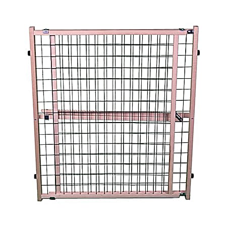32 in Extra-Wide Wire Mesh Pet Gate