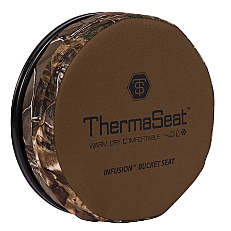 ThermaSeat Infusion 3 in Brown Bucket Lid Spin Seat