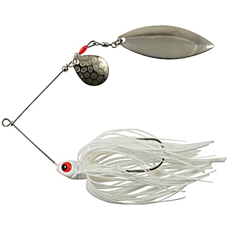 White Shad Tandem Reed-Runner Spinnerbait