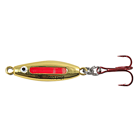 Northland Gold Shiner Glo-Shot Fire-Belly Spoon