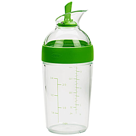 OXO SoftWorks Green/Clear Little Salad Dressing Shaker