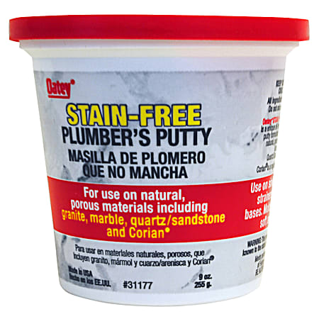 Oatey 9 Oz. Stain-Free Plumber's Putty