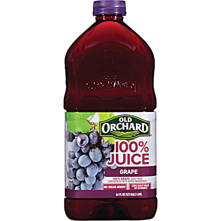 64 oz 100% Juice Grape Juice