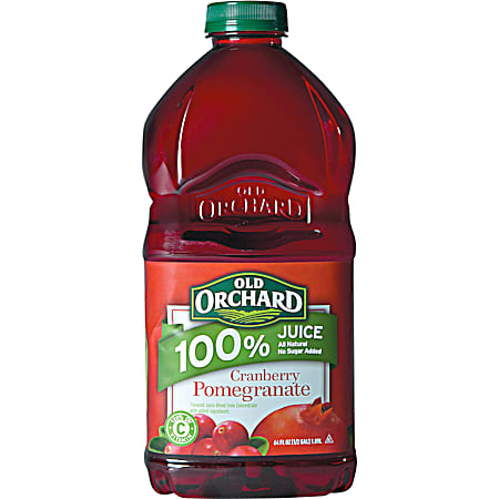 Old Orchard 64 oz 100% Juice Cranberry Pomegranate Juice