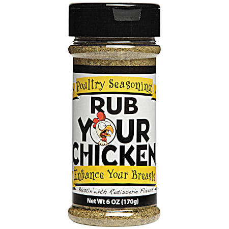 Rub Your Chicken 6 oz Poultry Seasoning & Rub