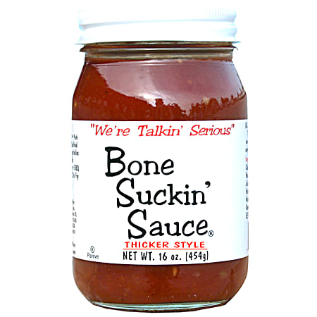 Bone Suckin' Sauce 16 oz Thicker Style BBQ Sauce