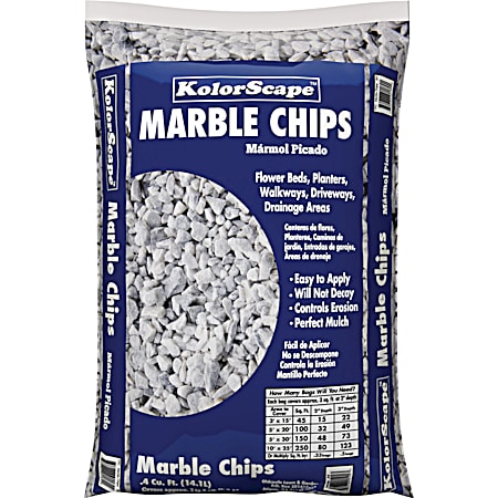 0.4 Cu Ft Marble Chips