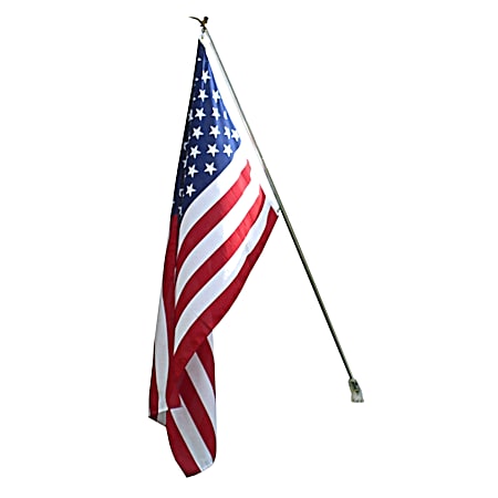 U.S. Polycotton Flag Set - 3 Ft. x 5 Ft.