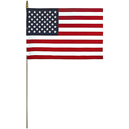12 in x 18 in Hand-Held U.S. Flag