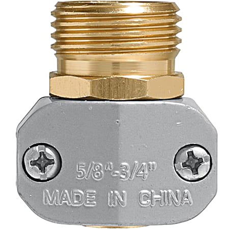 5/8 in to 3/4 in Zinc Male Hose Mender