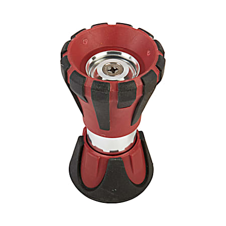 Red Fire Hose Nozzle