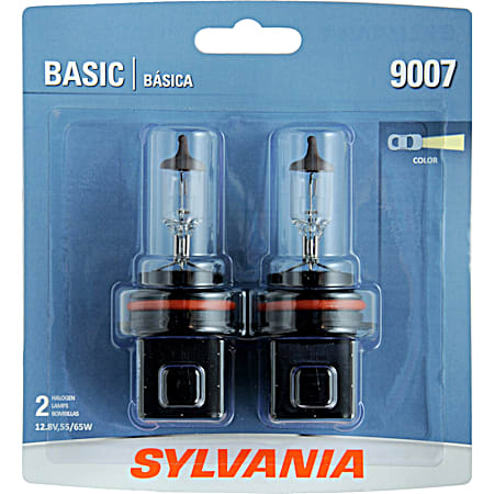 Sylvania Basic Halogen Headlight - 9007BP2