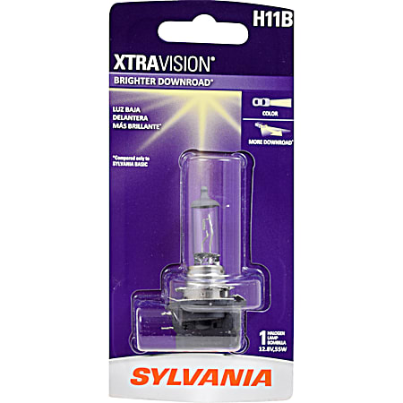 Xtravision H11B Halogen Headlight Bulb