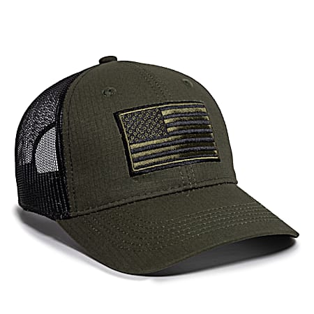 Adult Flag Patch Ball Cap
