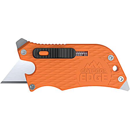 Orange Slidewinder Knife
