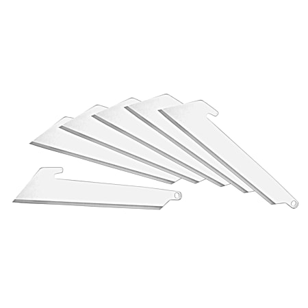 3.0 in Razorsafe System Utility Replacement Blades - 6 Pk