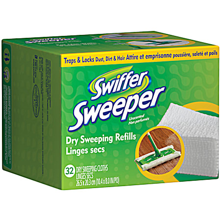 Sweeper Dry Sweeping Refills - 32 ct