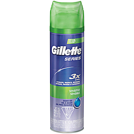 Gillette 7 oz Series Sensitive Shave Gel