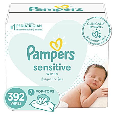 Sensitive Baby Wipes - 7 Refills
