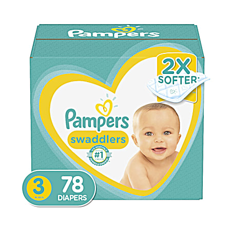 Pampers Swaddlers Size 3 Diapers
