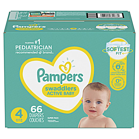 Pampers Swaddlers Size 4 Diapers