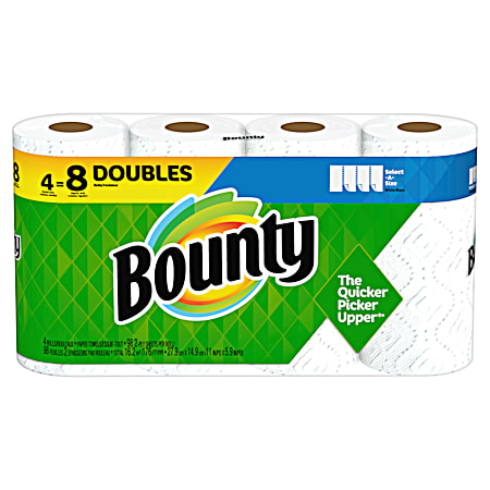 Select-A-Size White Double Rolls Paper Towels - 4 pk