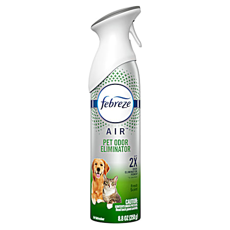 Air 8.8 oz Pet Odor Eliminator Fresh Scent Air Refresher