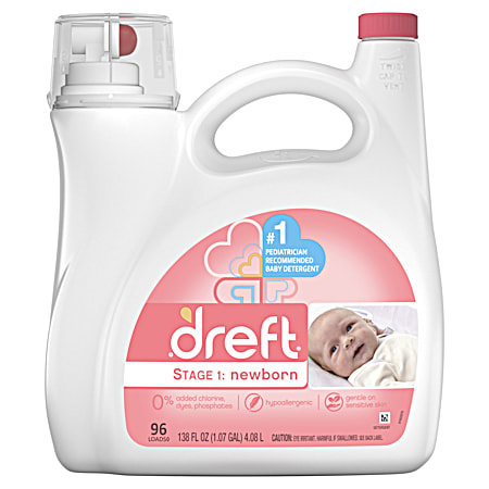 138 oz Stage 1 Newborn Liquid Detergent