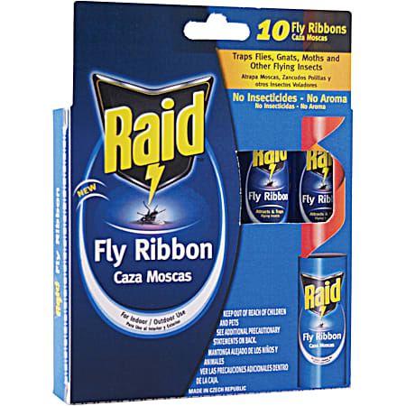 RAID Fly Ribbon - 10 Pk