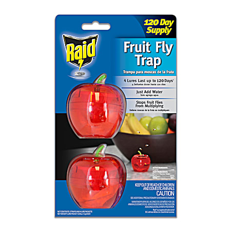RAID Fruit Fly Trap - 2 Pk