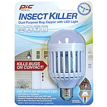 Pest Free Living Insect Killer LED Bulb