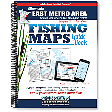 Sportsman's Connection East Metro Area Minnesota Fishing Map Guide
