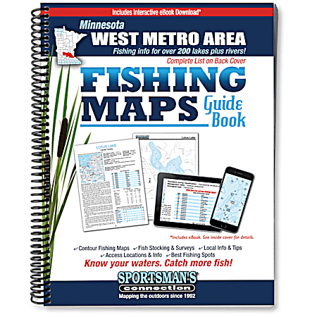 Sportsman's Connection West Metro Area Minnesota Fishing Map Guide