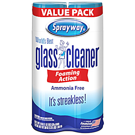 Sprayway 2 Pk. Glass Cleaner