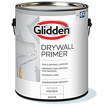 Glidden 1 gal Flat White Interior Drywall Primer
