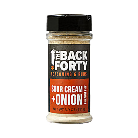 The Back Forty 3.9 oz Sour Cream & Onion French Fry Seasoning Grinder