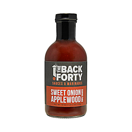 The Back Forty 18 oz Sweet Onion Applewood BBQ Sauce