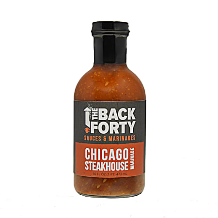 The Back Forty 16 oz Chicago Steakhouse Marinade