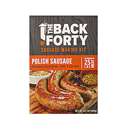 The Back Forty 25 lb Polish Sausage Seasoning Kit
