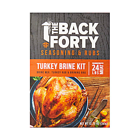 The Back Forty 24 lb Turkey Brine Kit