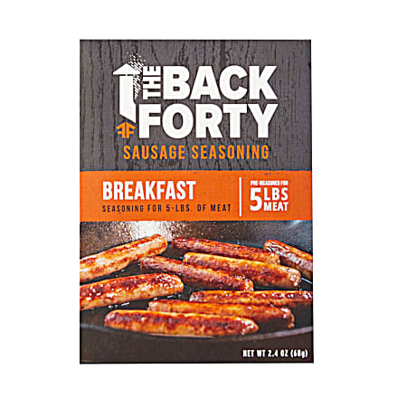The Back Forty Fresh Breakfast Sausage Seasoning Kit