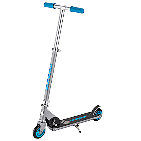 Force 2.0 Gray/Blue Folding Scooter