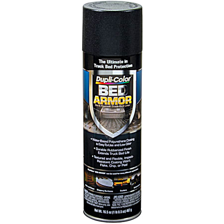 Dupli-Color Bed Armor 16.5 oz Do-It-Yourself Black Truck Bed Liner Spray