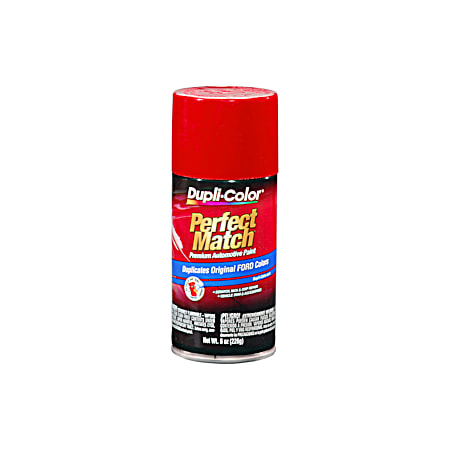 Dupli-Color Perfect Match 8 oz Premium Automotive Paint - FORD Cardinal Red 21,EP,SQ,E4,EA