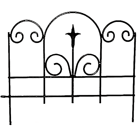 16 in Steel Garden Edge w/ Finial