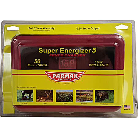 Parmak Super Energizer 5 AC Electric Fence Charger